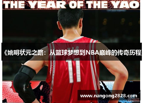 《姚明状元之路：从篮球梦想到NBA巅峰的传奇历程》